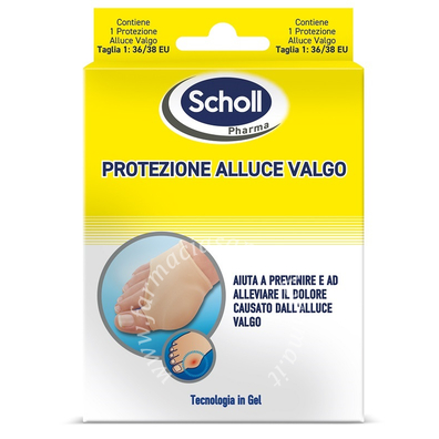 Protezione alluce valgo scholl s